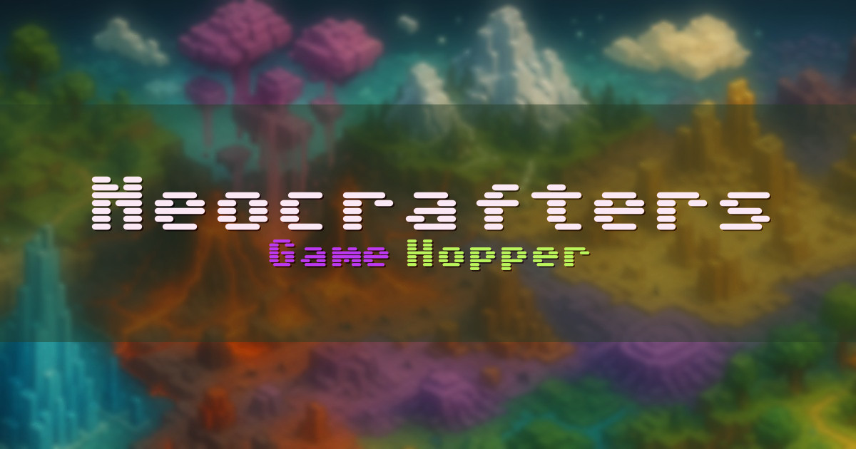 Neocrafters Minigames Minecraft server