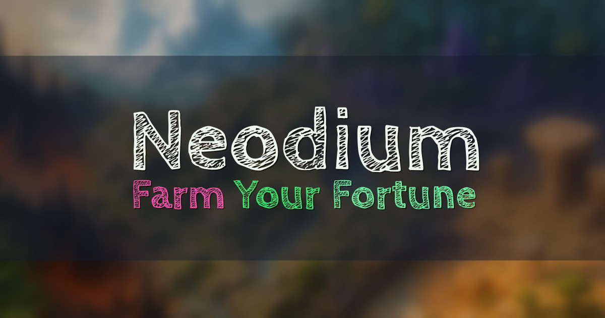 Neodium Skyblock Minecraft server