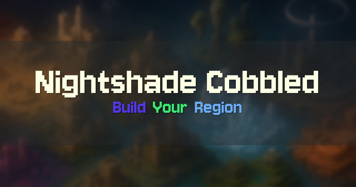 Nightshade Cobbled Cobblemon Minecraft server