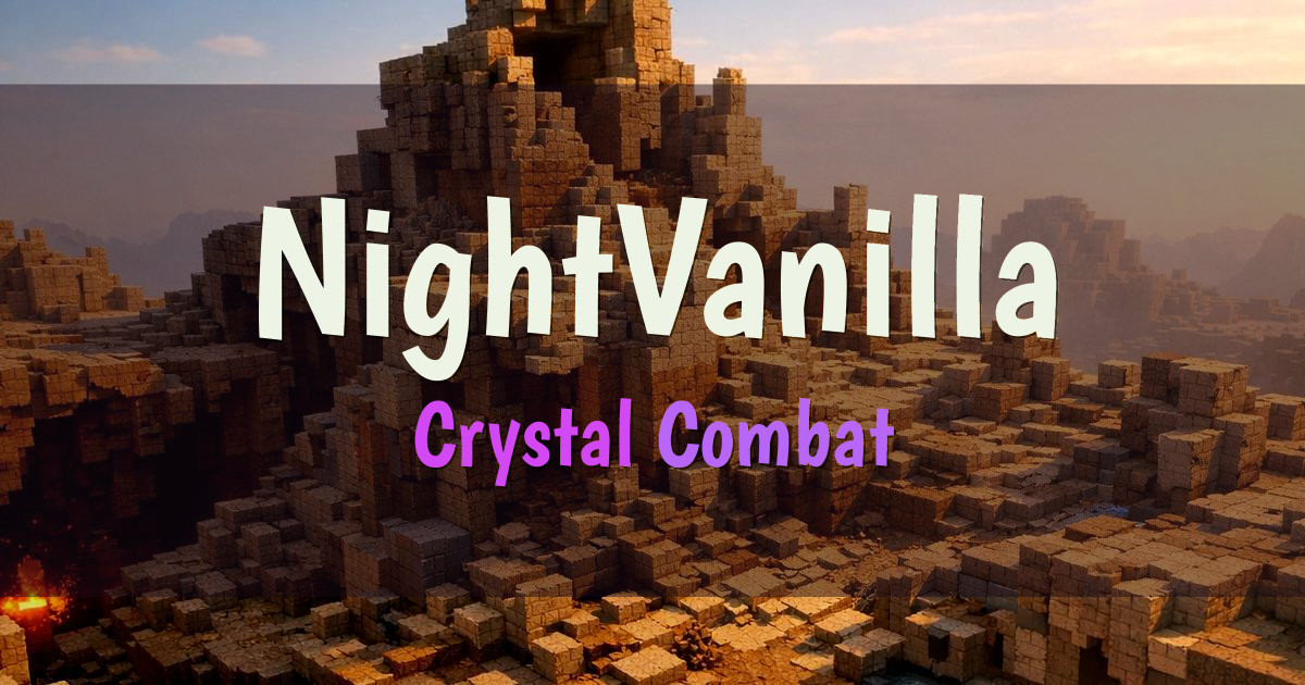 NightVanilla PvP Minecraft server