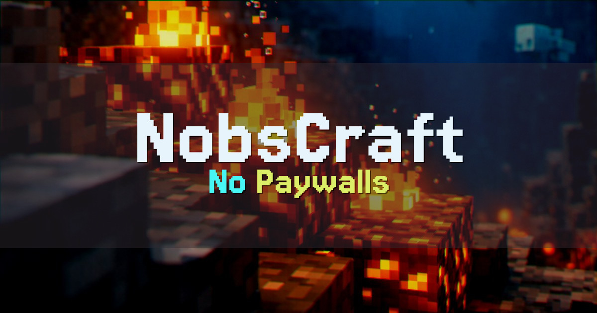 NobsCraft Survival Minecraft server