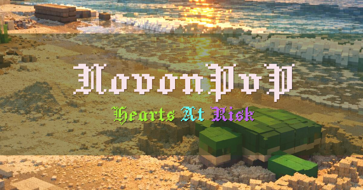 NovonPvP LifeSteal Minecraft server