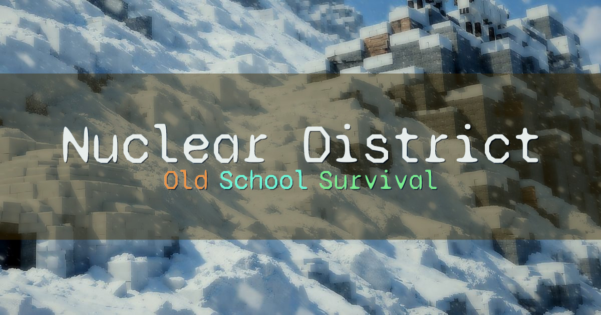 Nuclear District Survival Minecraft server