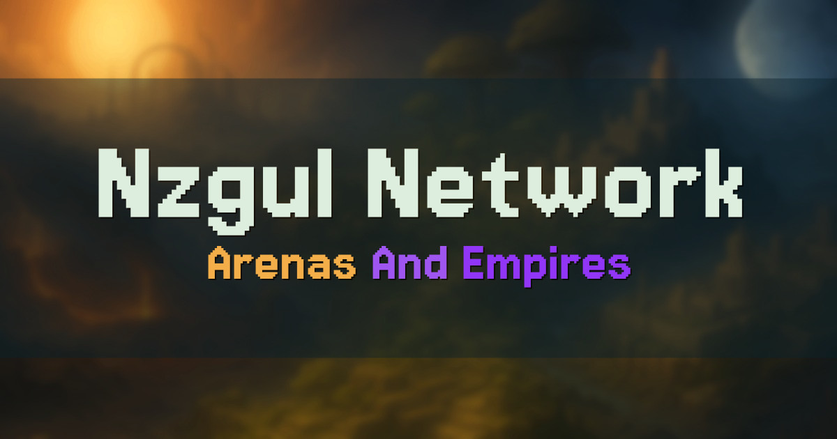 Nzgul Network Network Minecraft server
