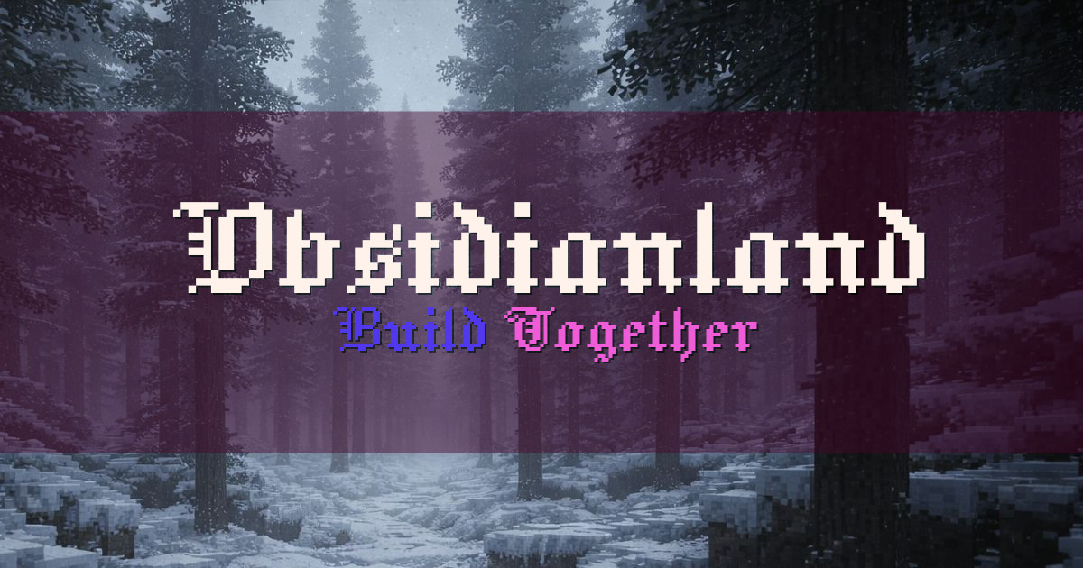 Obsidianland Survival Minecraft server