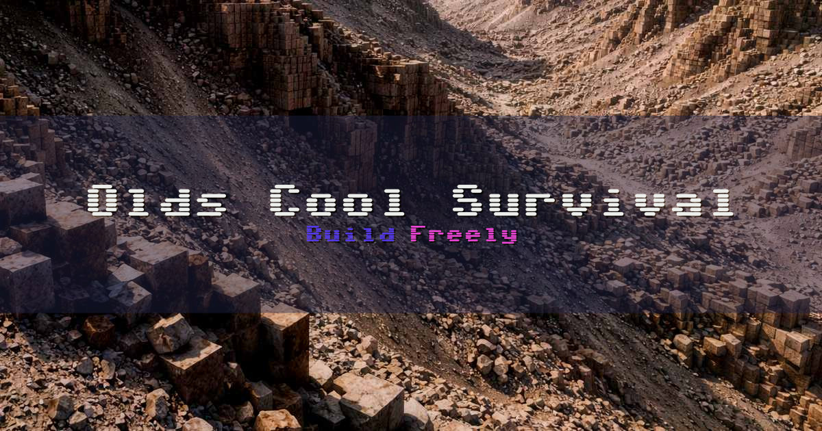 Olds Cool Survival Survival Minecraft server