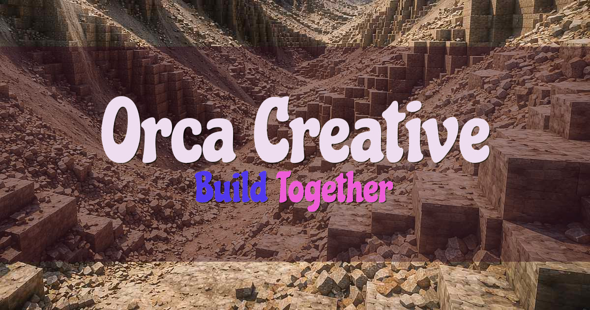 Orca Creative Creative Minecraft server