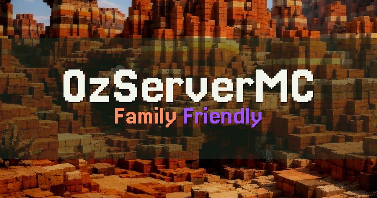 OzServerMC Survival Minecraft server
