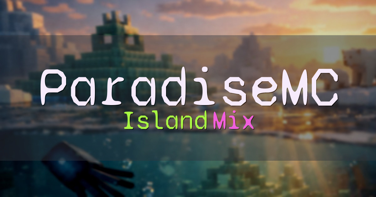 ParadiseMC Network Minecraft server