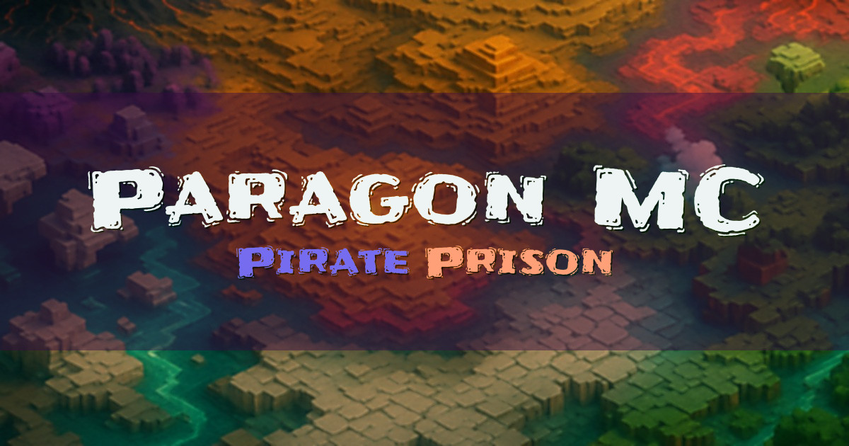 Paragon MC Prison Minecraft server
