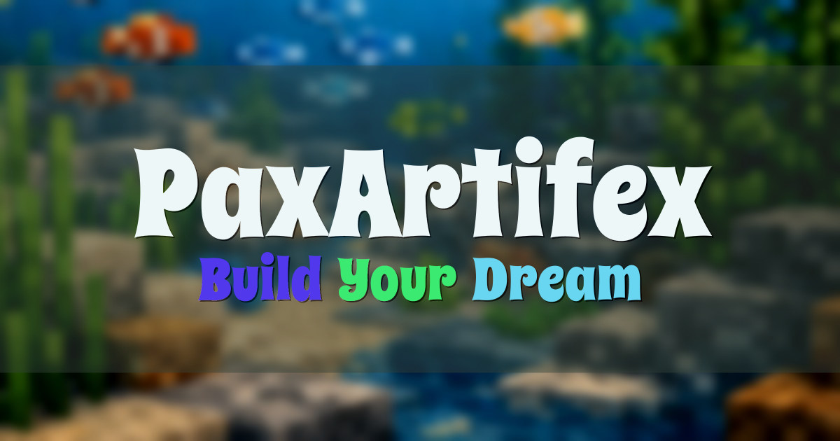 PaxArtifex Creative Minecraft server