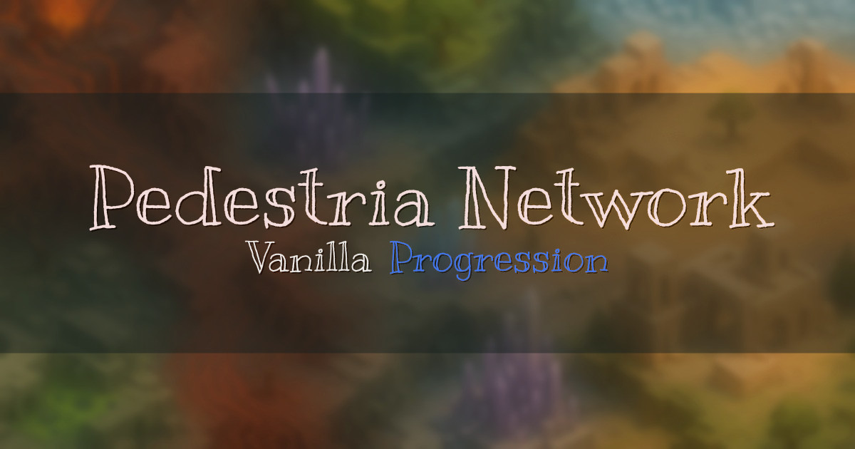 Pedestria Network Survival Minecraft server