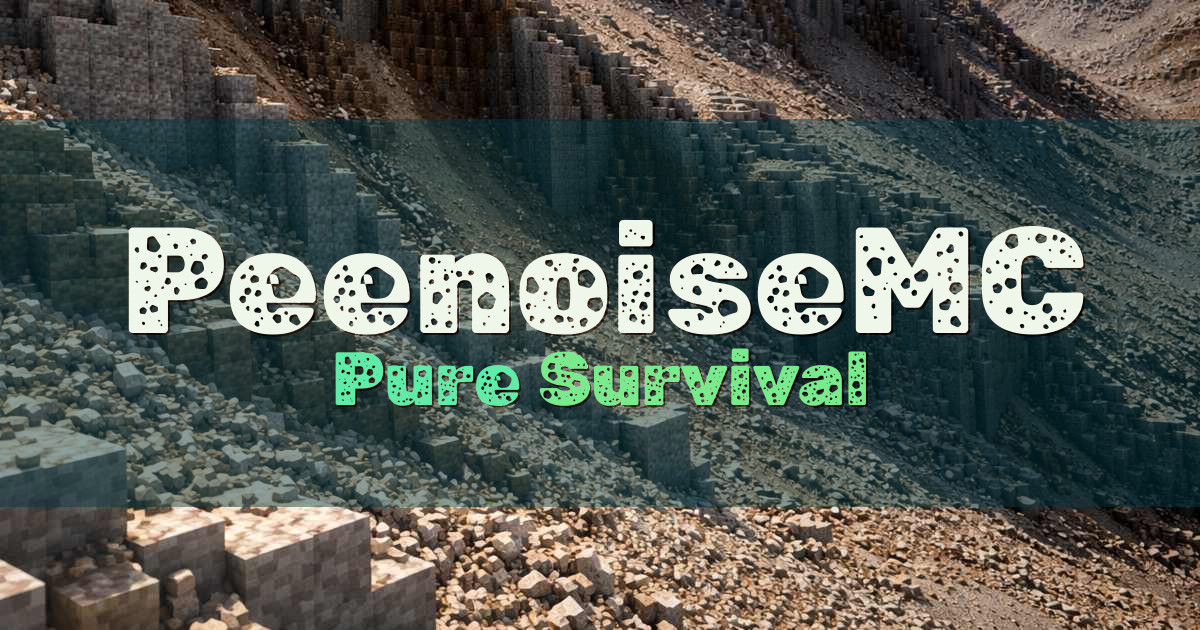 PeenoiseMC Survival Minecraft server