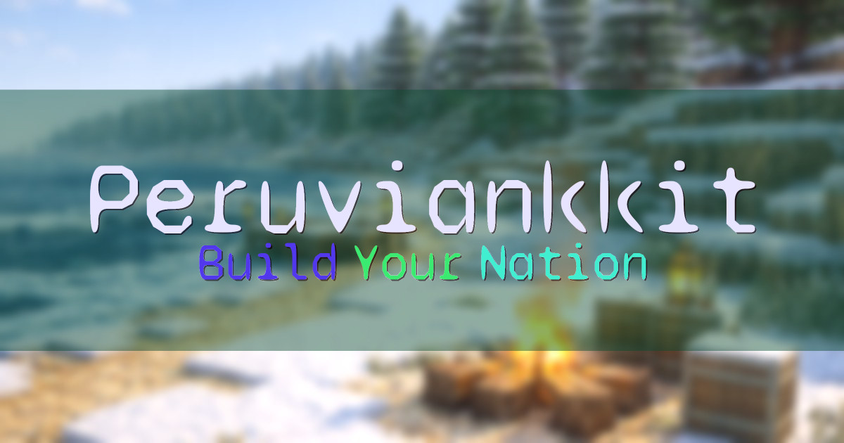 Peruviankkit Towny Minecraft server