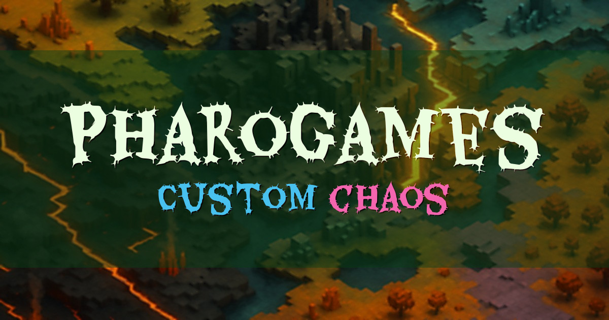PharoGames Minigames Minecraft server