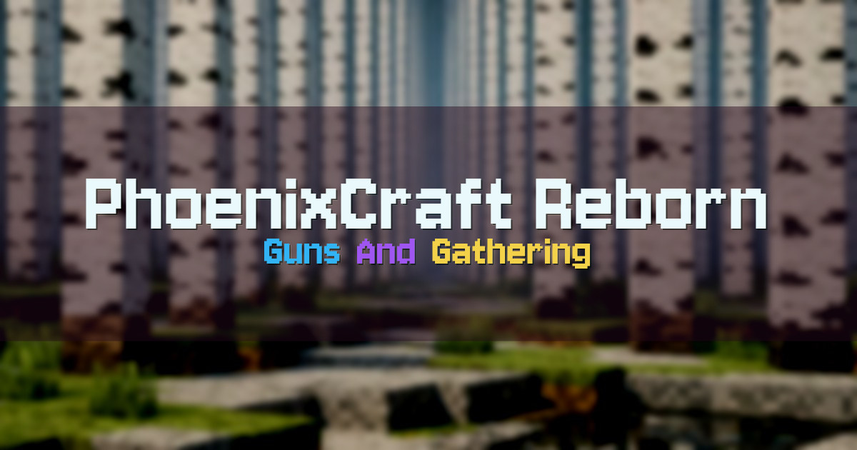 PhoenixCraft Reborn Survival Minecraft server