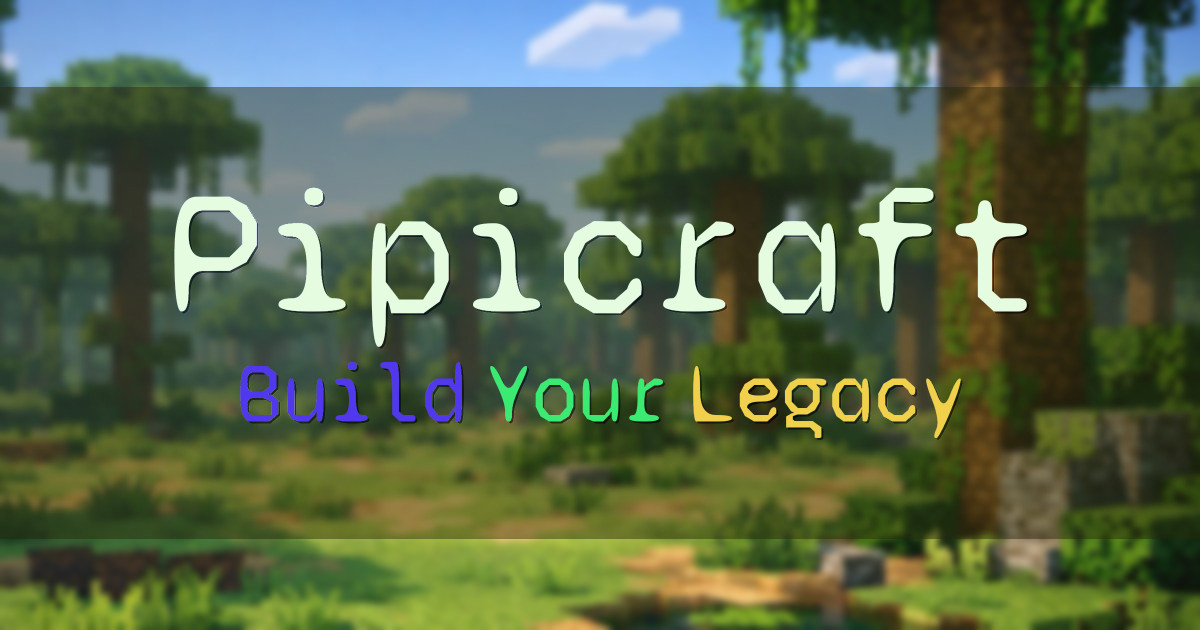 Pipicraft Survival Minecraft server