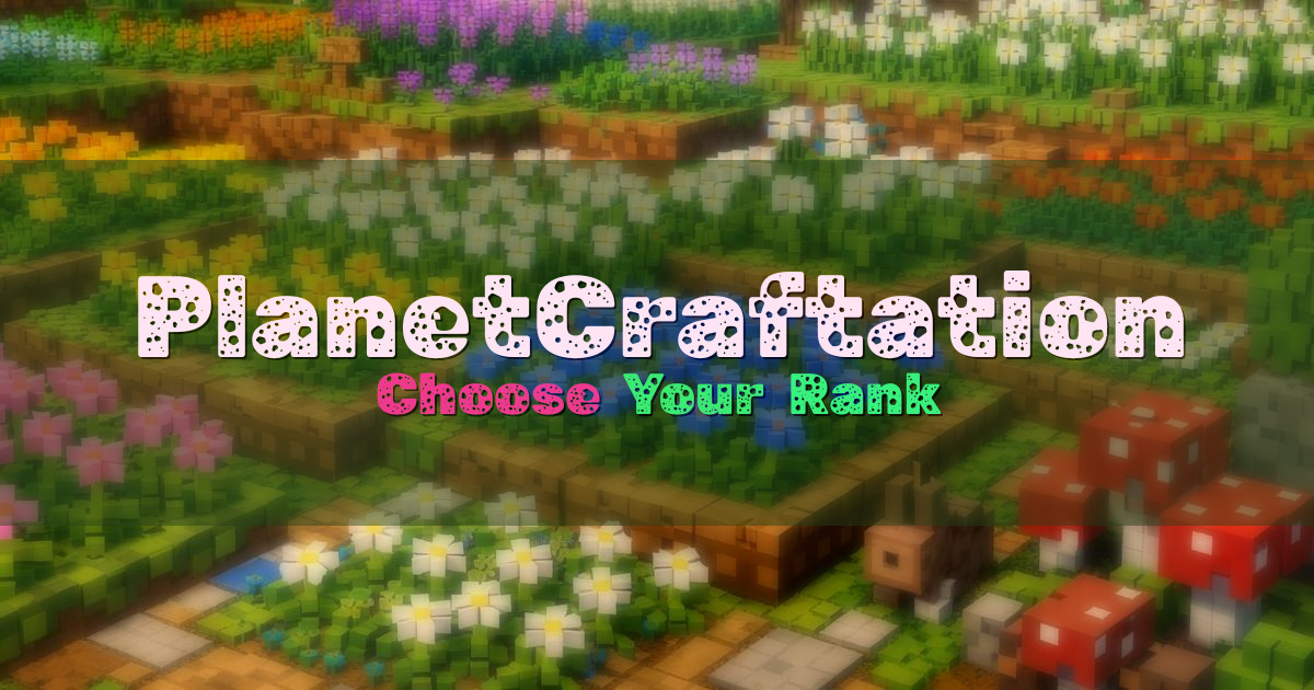 PlanetCraftation Survival Minecraft server