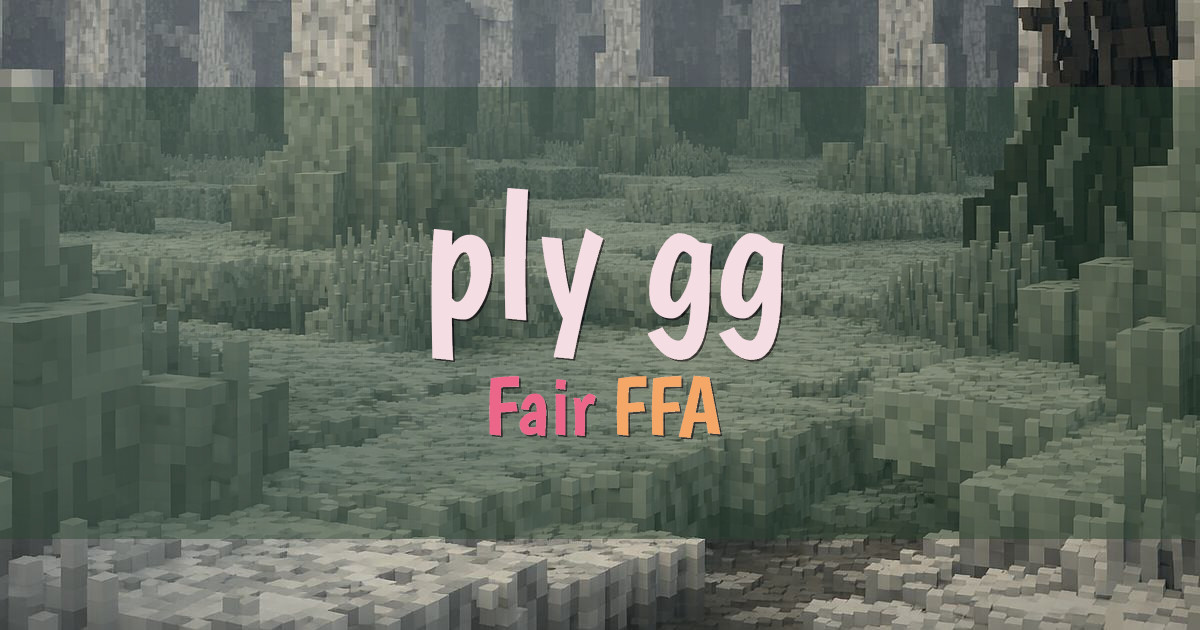 ply.gg PvP Minecraft server