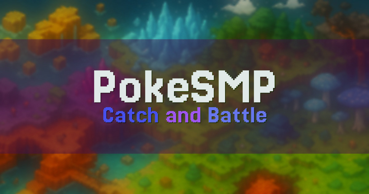 PokeSMP Cobblemon Minecraft server