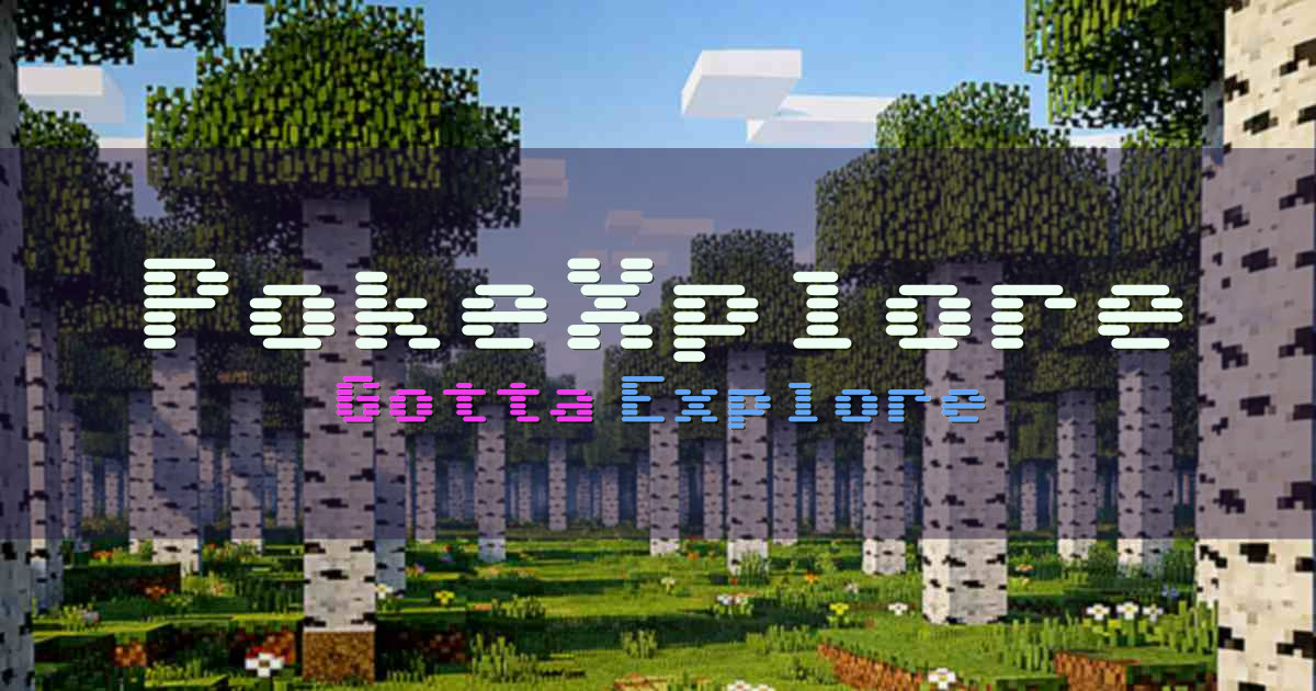 PokeXplore Pixelmon Minecraft server