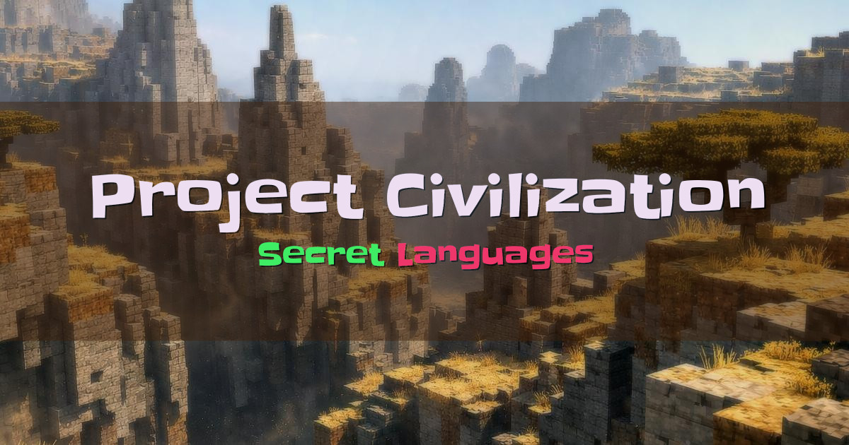 Project Civilization Roleplay Minecraft server