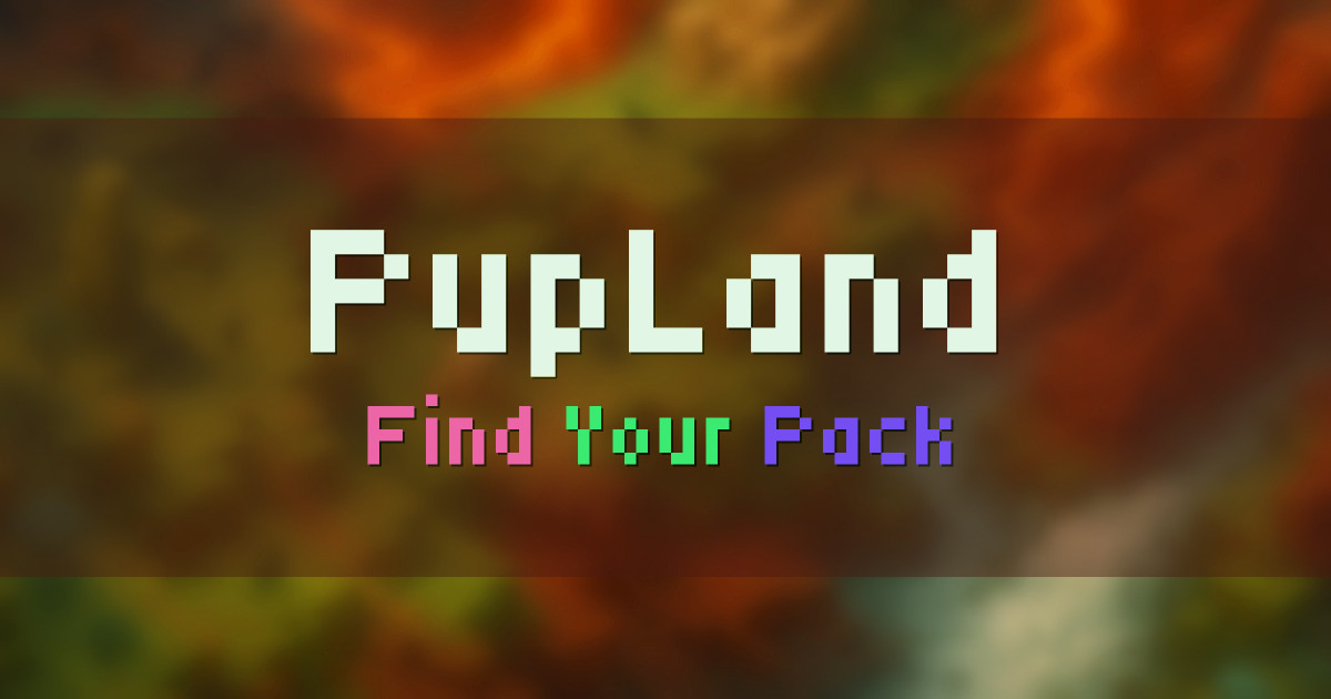 PupLand SMP Minecraft server