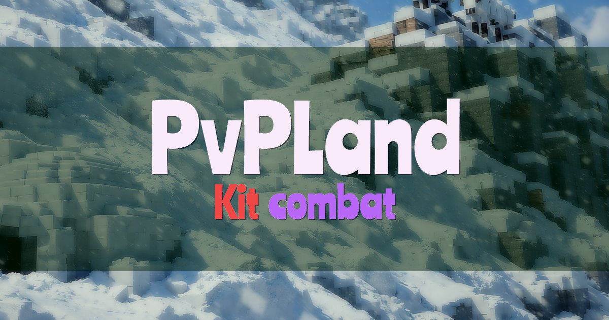 PvPLand KitPvP Minecraft server