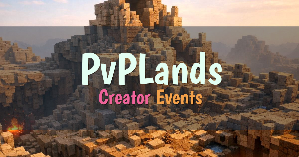 PvPLands Network Minecraft server