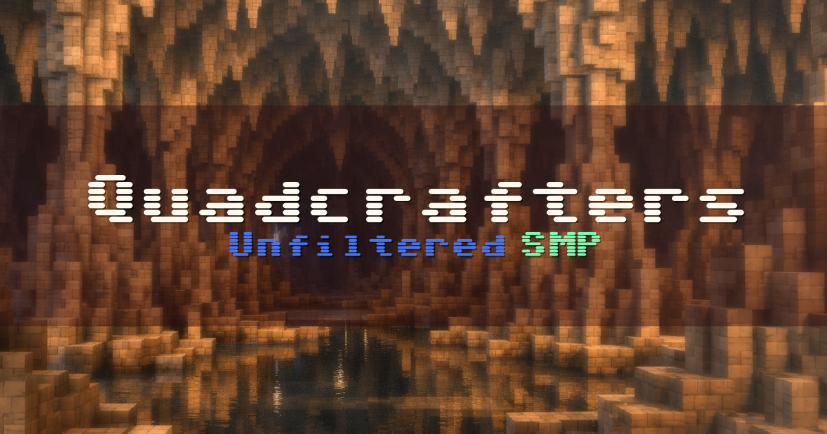 Quadcrafters SMP Minecraft server
