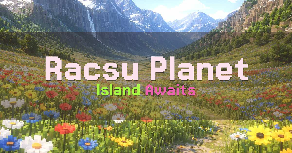 Racsu Planet Skyblock Minecraft server