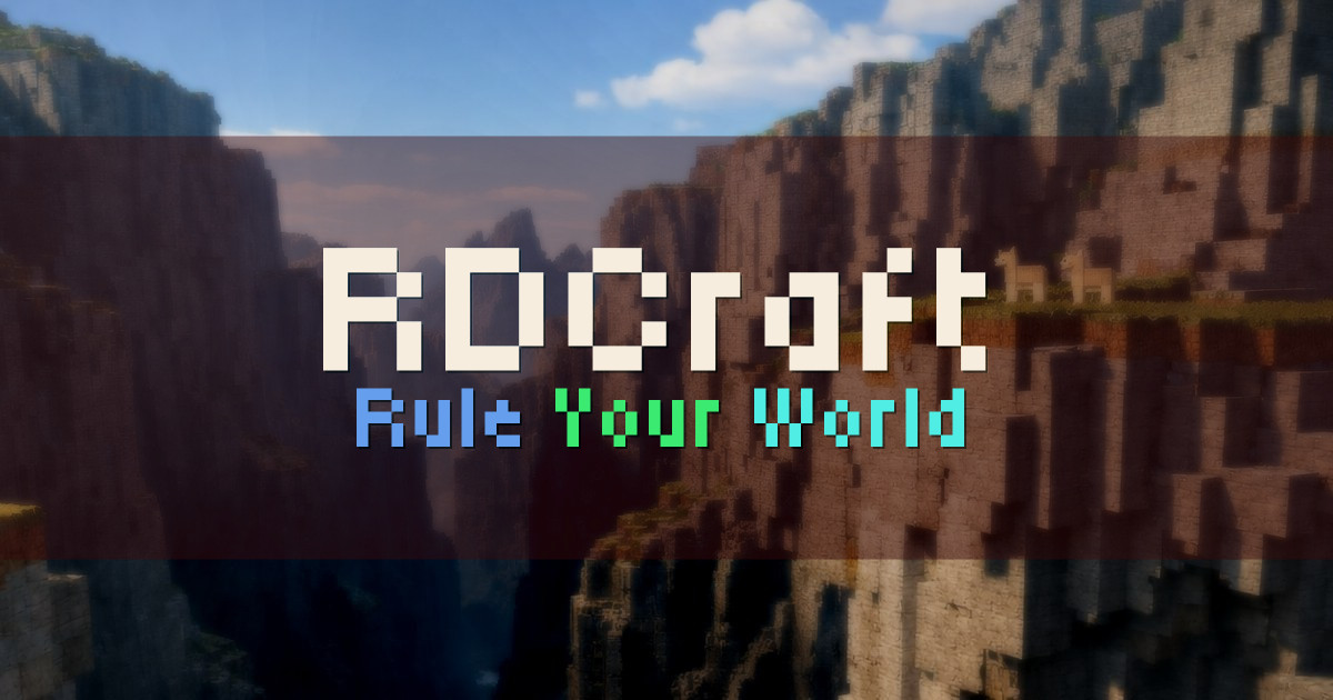 RDCraft Roleplay Minecraft server