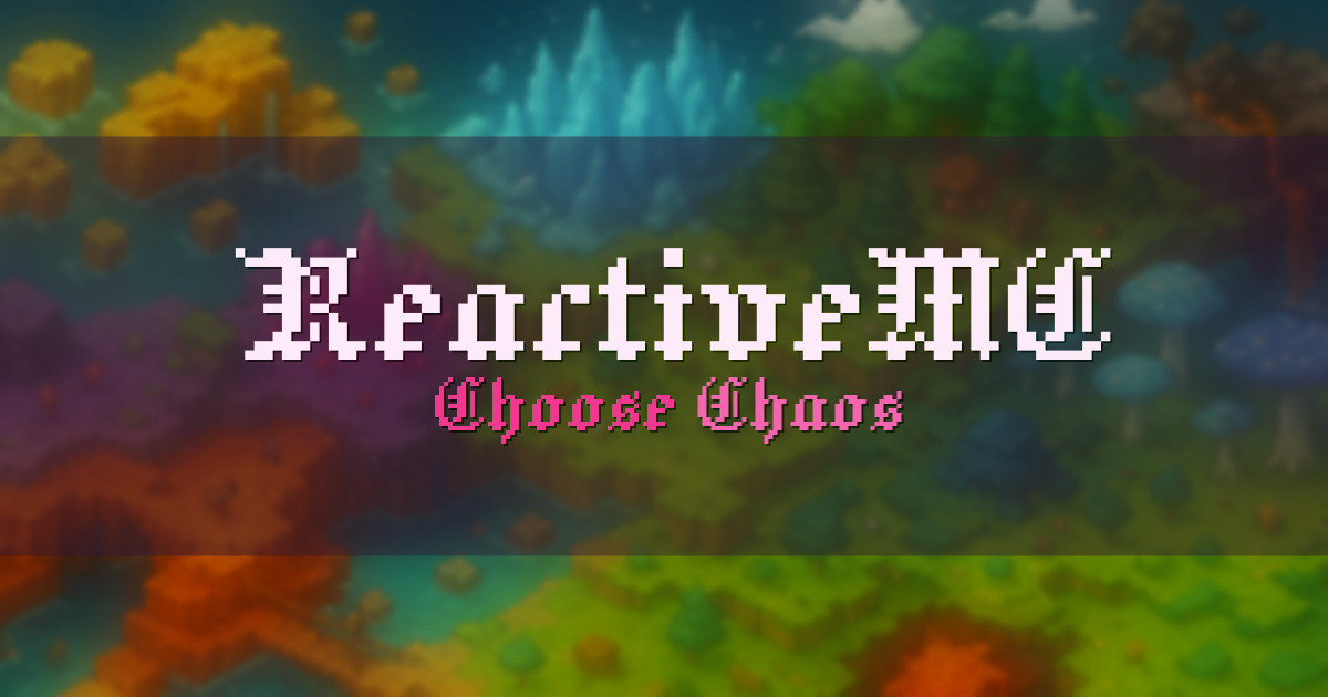 ReactiveMC Network Minecraft server