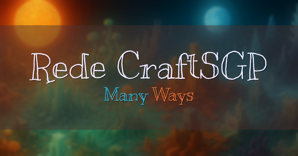 Rede CraftSGP Network Minecraft server
