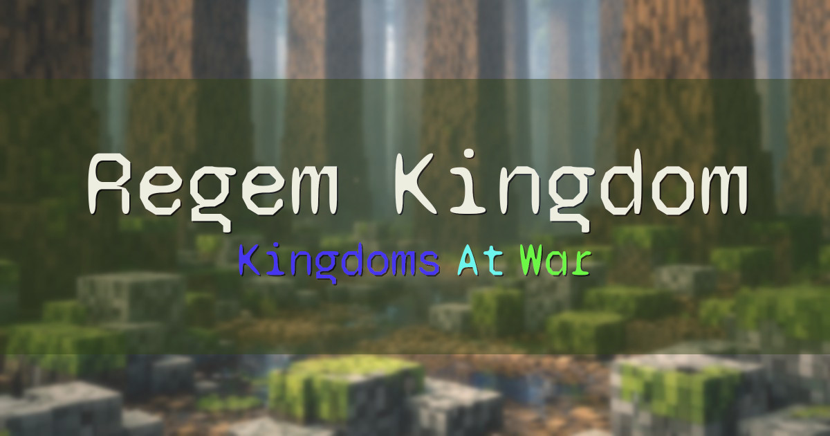 Regem Kingdom PvP Minecraft server