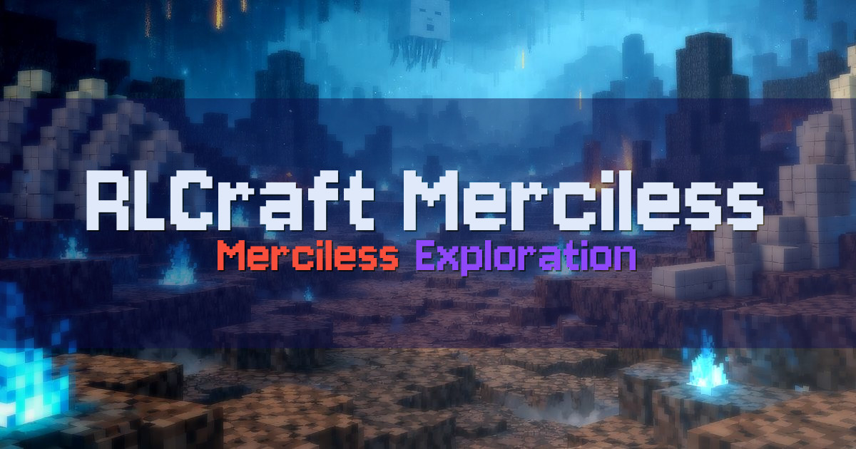 RLCraft Merciless Sufferings Modded Minecraft server