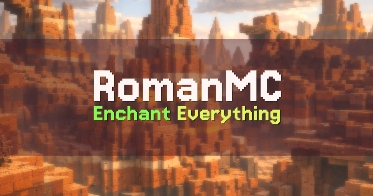 RomanMC Survival Minecraft server