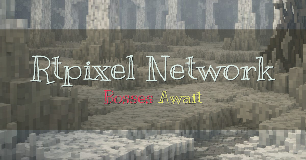 Rtpixel Network Survival Minecraft server