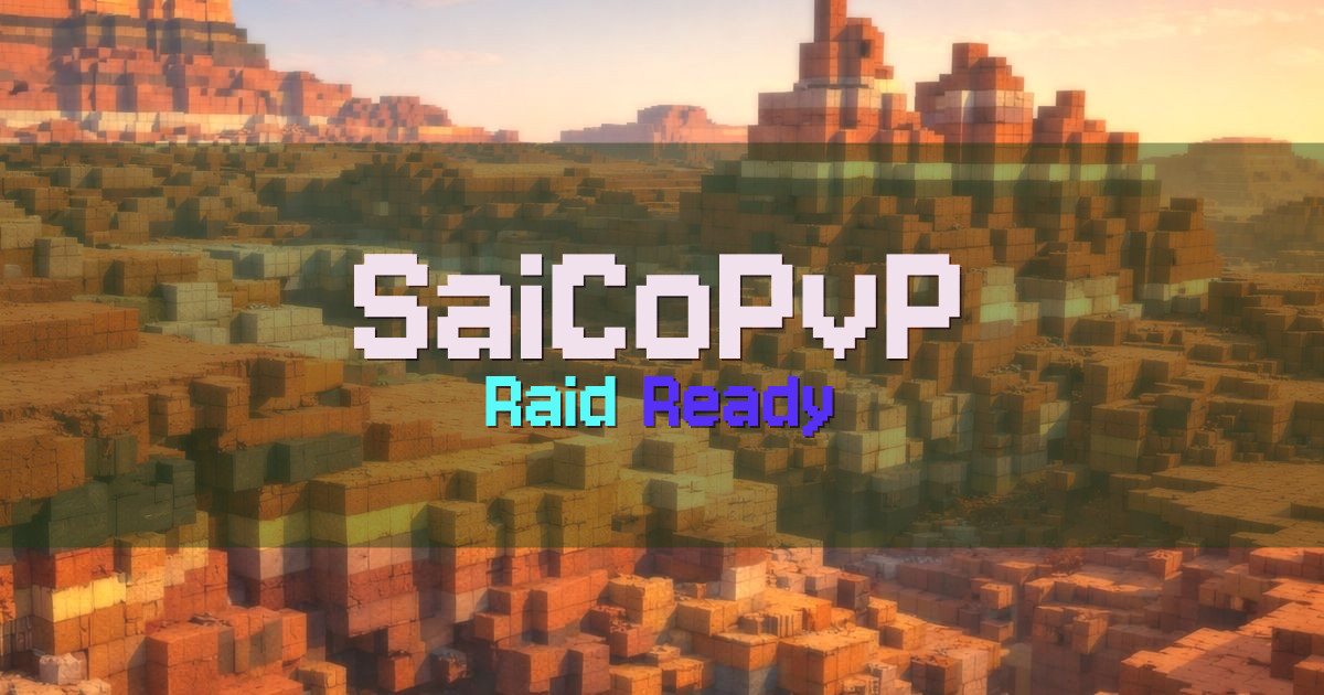 SaiCoPvP Factions Minecraft server