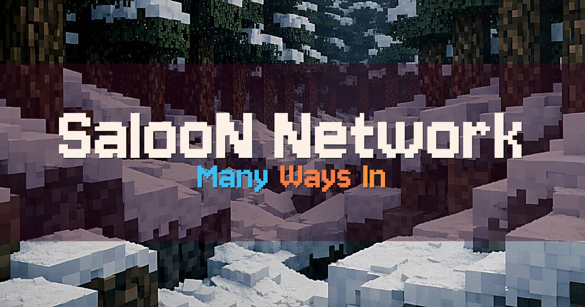 SalooN Network Network Minecraft server