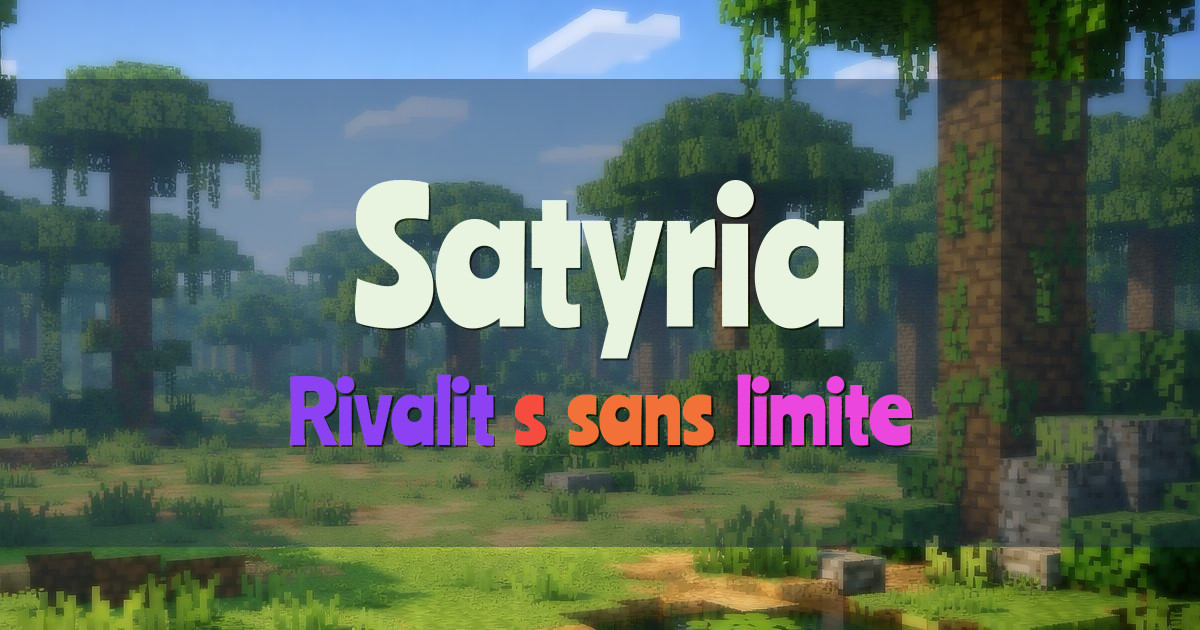 Satyria Factions Minecraft server