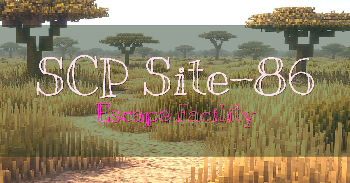 SCP – Site-86 Roleplay Minecraft server