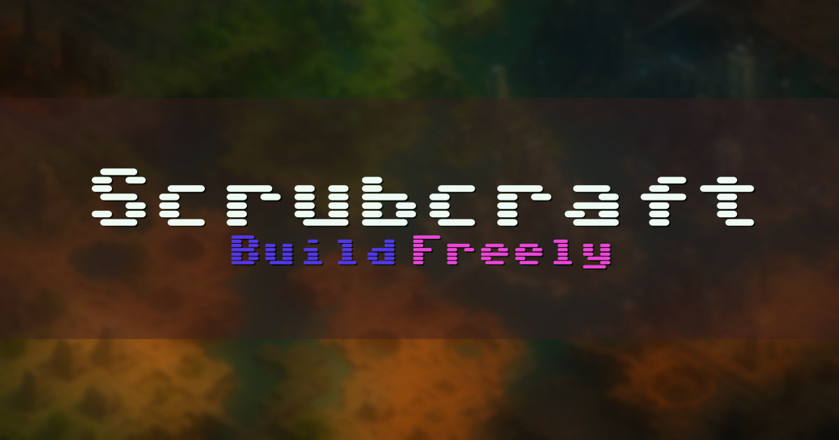 Scrubcraft Survival Minecraft server