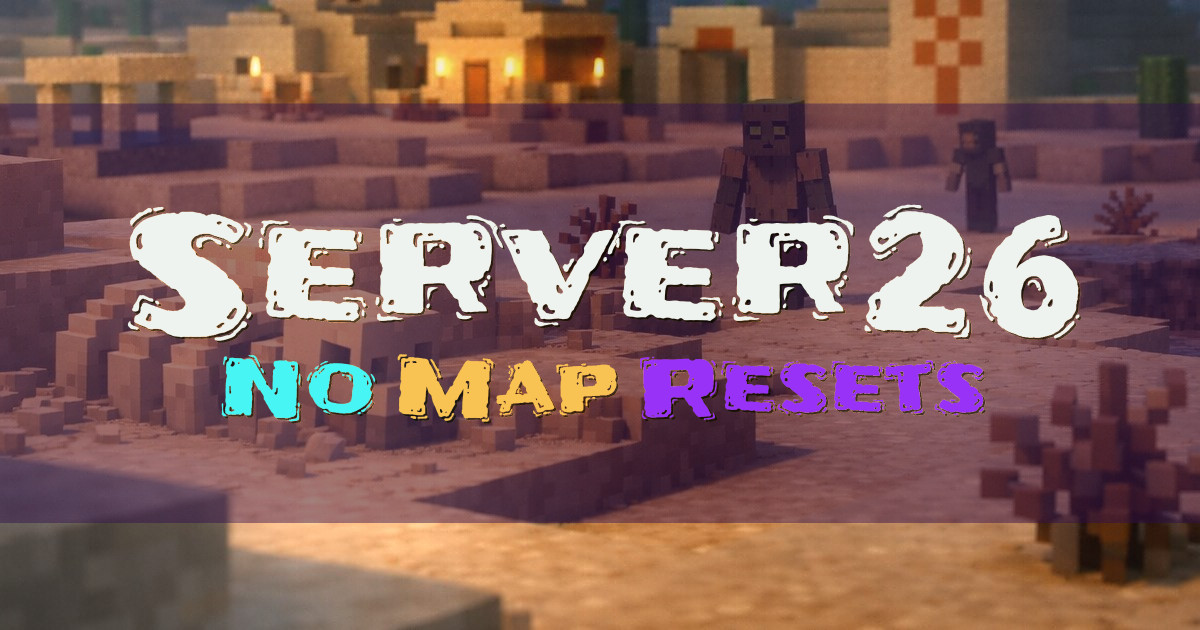 Server26 Survival Minecraft server