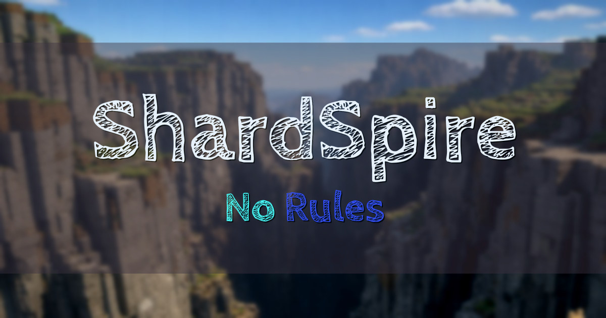 ShardSpire Anarchy Minecraft server