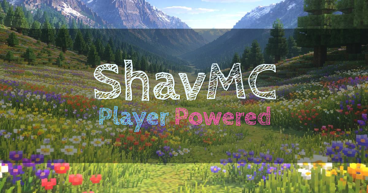 ShavMC SMP Minecraft server