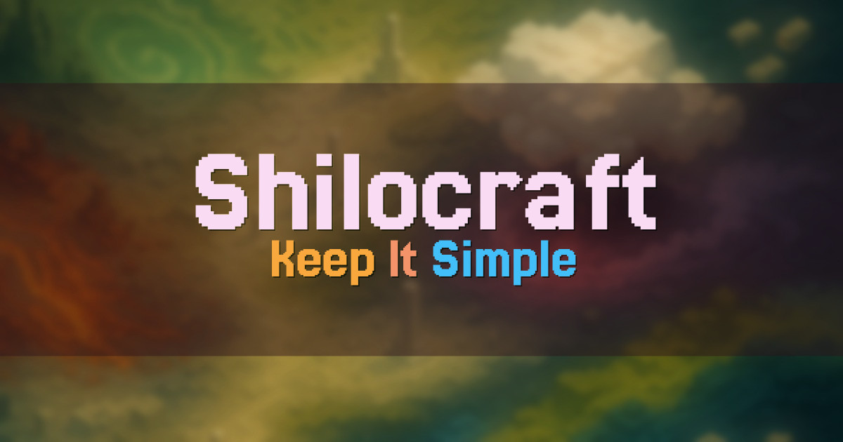 Shilocraft Survival Minecraft server