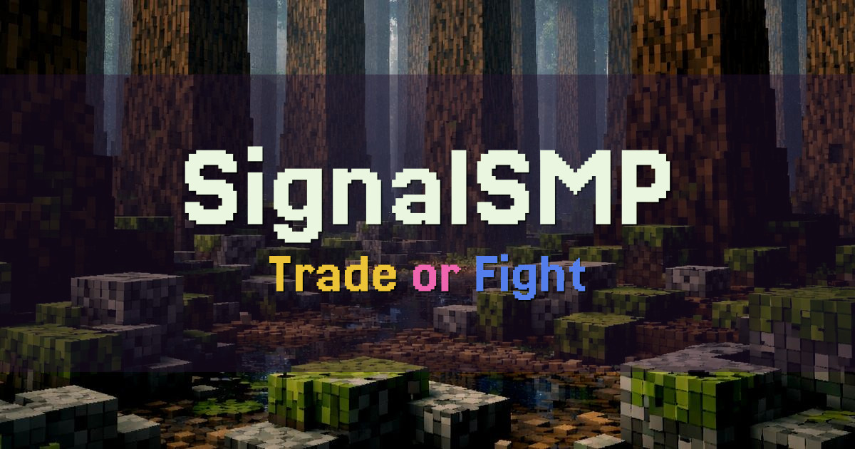 SignalSMP Survival Minecraft server