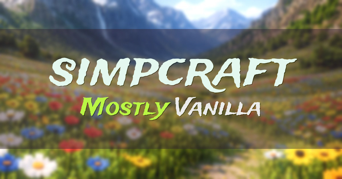 simpcraft Anarchy Minecraft server