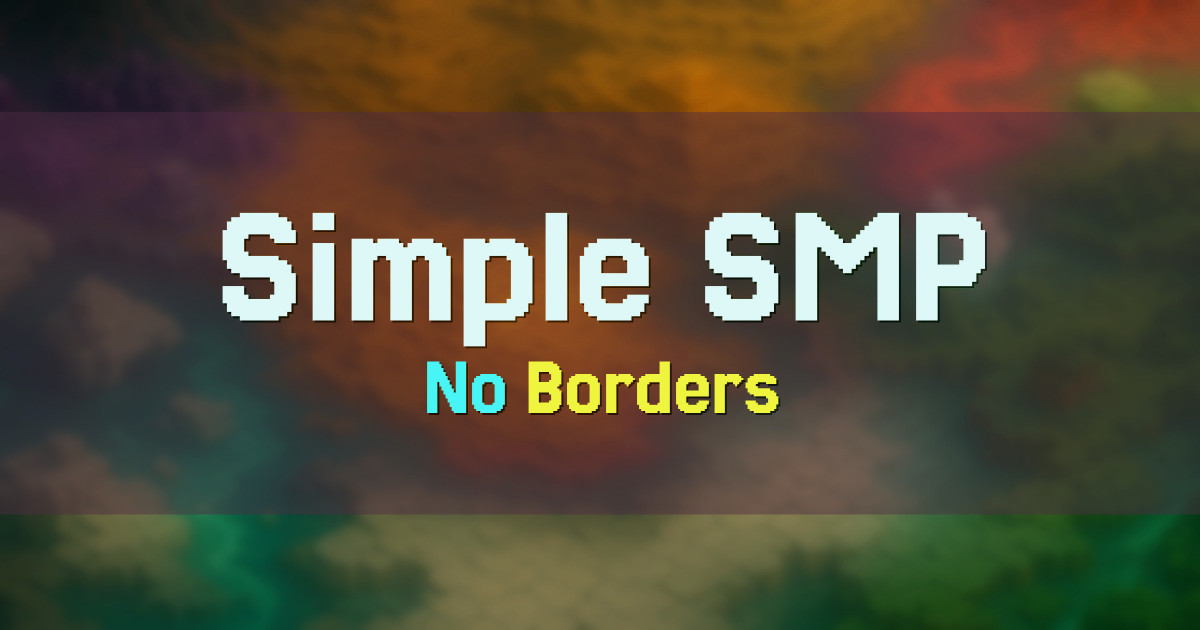 Simple SMP Vanilla Minecraft server